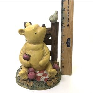 Classic Pooh Michel & Co Porcelain
Winnie the Pooh & Apples Figurine